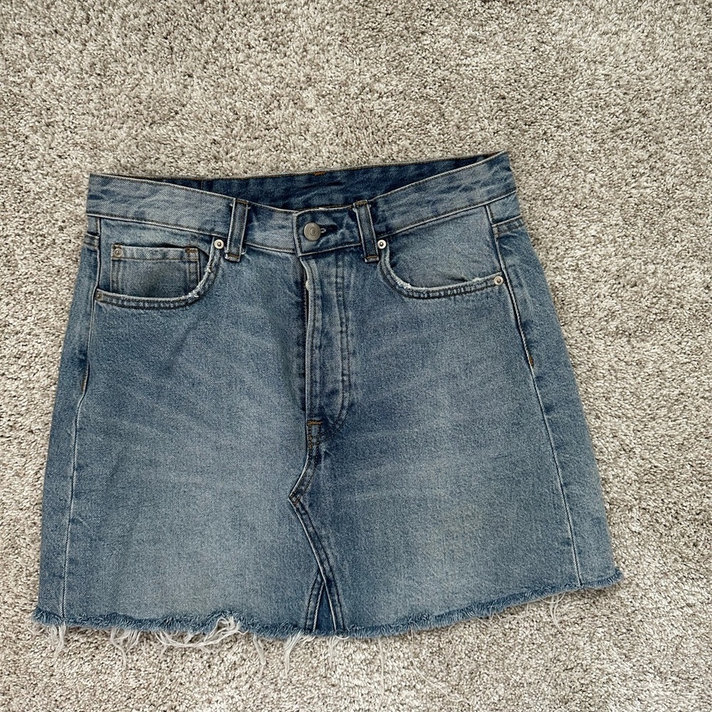 H&M jean skirt